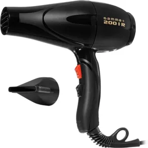 GAMMA PIÙ 2001R Black hair dryer 1 pc