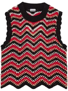 GANNI - Crochet Cotton Vest #1836204