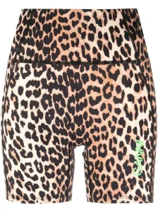 GANNI - Leopard Print Shorts #1725566