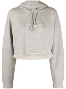 GANNI - Oversized Cropped Hoodie #1732523