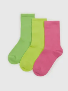 GAP 3 pairs of children's socks Pink #44631