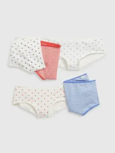 GAP 5 panties for children White #1389691