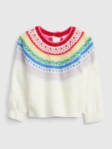 GAP Kids Sweater White #37984