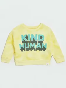 GAP Kind Human Kids Sweatshirt Yellow