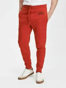 GAP Logo Sweatpants Red