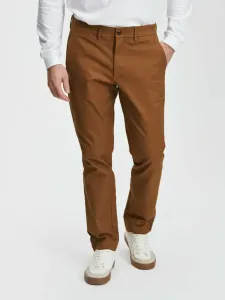 GAP Slim Fit GapFlex Trousers Brown