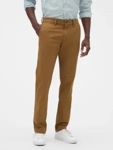 GAP Slim Fit Trousers Brown #1898323