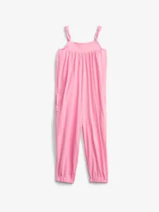 GAP Strappy Bubble kids Coveralls Pink #261737