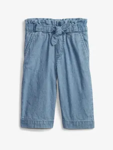 GAP WL Crop Paper Bag kids Trousers Blue #262738