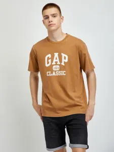 GAP 1969 Classic Organic T-shirt Brown