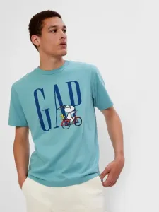 GAP GAP & Peanuts Snoopy T-shirt Blue #164863