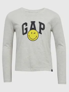 GAP Gap & Smiley® Kids T-shirt Grey