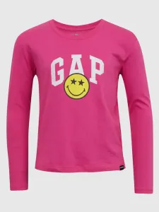 GAP Gap & Smiley® Kids T-shirt Pink #34746