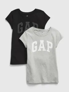 GAP Kids T-shirt 2 pcs Black