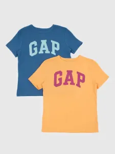 GAP Kids T-shirt 2 pcs Orange