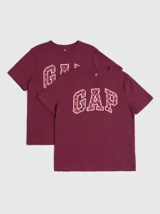 GAP Kids T-shirt 2 pcs Red