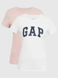 GAP Logo T-shirt 2 pcs White #77075