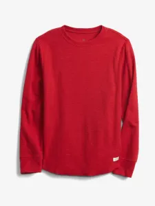 GAP Texture Kids T-shirt Red #245400