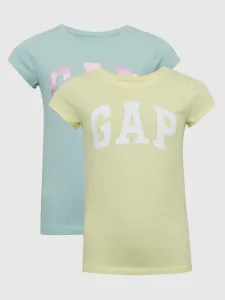 GAP Kids T-shirt 2 pcs Green Yellow #1148114
