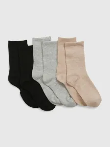 GAP 3 pairs of children's socks Black