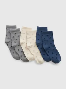 GAP 3 pairs of children's socks Blue #125291