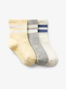 GAP 3 pairs of children's socks Grey
