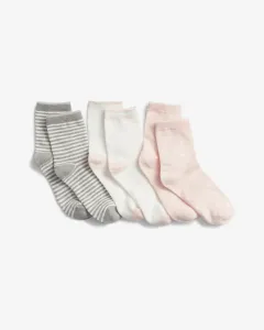 GAP 3 pairs of children's socks White Grey