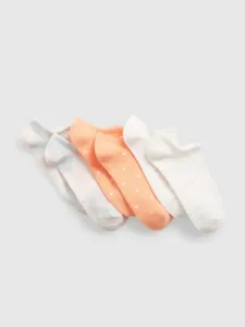 GAP 3 pairs of children's socks White Orange #180429