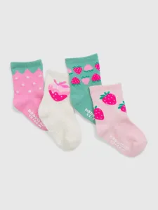 GAP Socks 4 pcs kids Pink