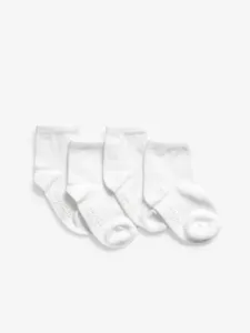 GAP Socks 4 pcs kids White