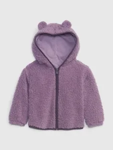 GAP Sherpa bear Kids Sweatshirt Violet #35482