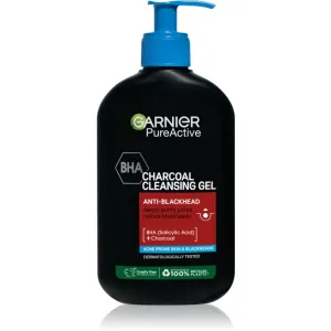Garnier Pure Active Charcoal cleansing gel to treat blackheads 250 ml