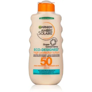 Garnier Ambre Solaire Eco-Designed Protection Lotion sunscreen with uva and uvb filters SPF 50+ 200 ml