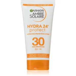 Garnier Ambre Solaire Hydra Protect protective cream for the face and body travel pack SPF 30 50 ml