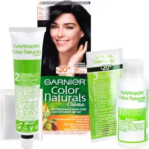 Garnier Color Naturals Creme hair colour shade 1+ Ultra Black