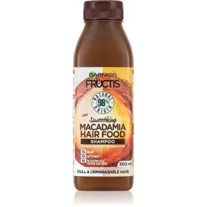 Garnier Fructis Macadamia Hair Food Regenerating Shampoo For Damaged Hair 350 ml