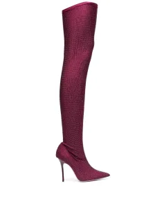 GEDEBE - Crystal Embellishment Heel Boots #377353