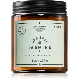 Gentlemen's Hardware Sea Salt & Jasmine scented candle 227 g