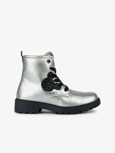 Geox Casey Kids Ankle boots Silver