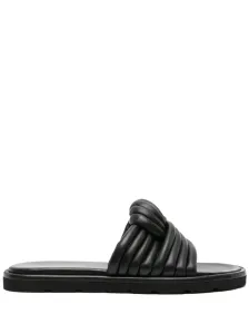 GIANVITO ROSSI - Leather Flat Sandals #1850946