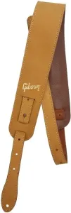 Gibson The Nubuck Leather guitar strap Tan
