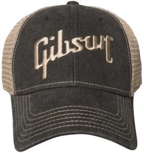 Gibson Cap Logo Grey