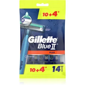 Gillette Blue II Plus disposable razors for men 14 pc
