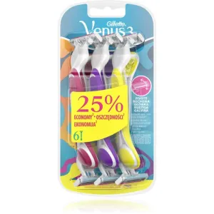 Gillette Venus 3 Plus disposable razors 6 pc #251745