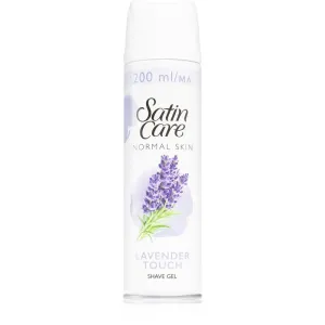 Gillette Satin Care Lavender Touch shaving gel for women 200 ml