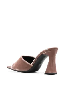 GIUSEPPE ZANOTTI DESIGN - Velvet Mule Sandals #1658846