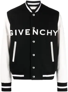 GIVENCHY - Logo Wool Bomber Jacket #1639826