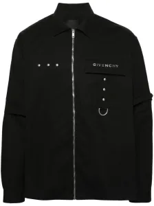 GIVENCHY - Cotton Zip-up Shirt #1790023