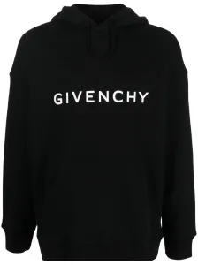 GIVENCHY - Logo Cotton Hoodie #1772487