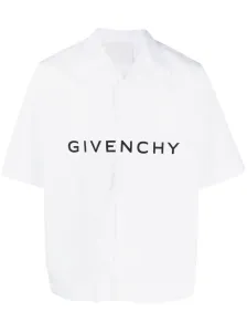 GIVENCHY - Logo Cotton Shirt #1772444